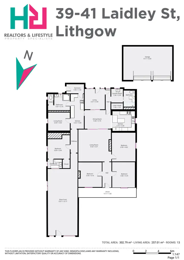 Floorplan of Homely house listing, 39-41 Laidley Street, Lithgow NSW 2790