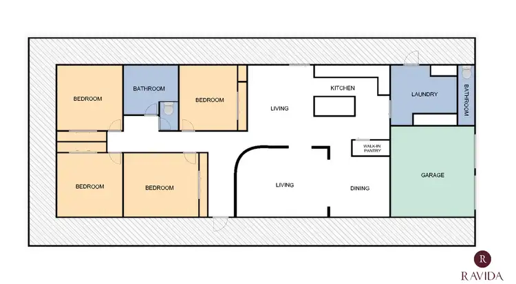 Floorplan of Homely house listing, 8 MORRISONS LANE, Myrtleford VIC 3737