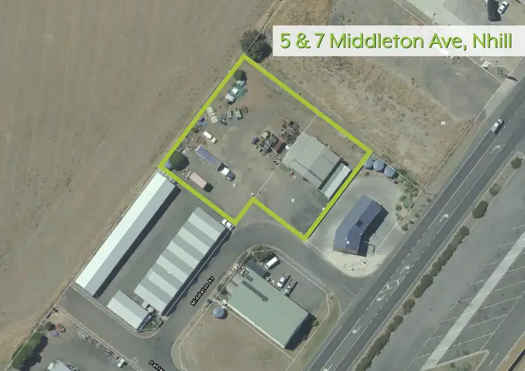 Floorplan of Homely land listing, 7 Middleton Avenue, Nhill VIC 3418