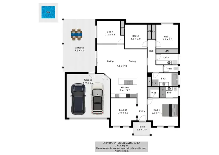 Floorplan of Homely house listing, 10 Friarbird Way, Thurgoona NSW 2640