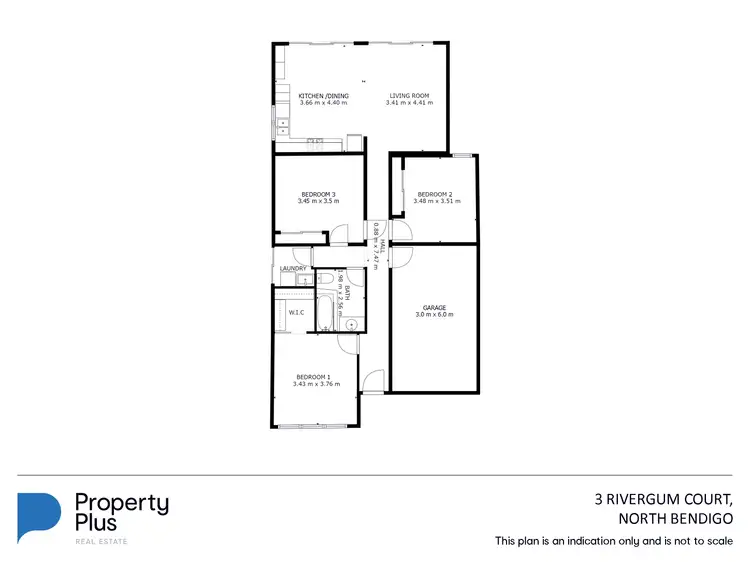 Floorplan of Homely house listing, 3 Rivergum Court, North Bendigo VIC 3550