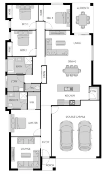 Floorplan of Homely house listing, Address available on request