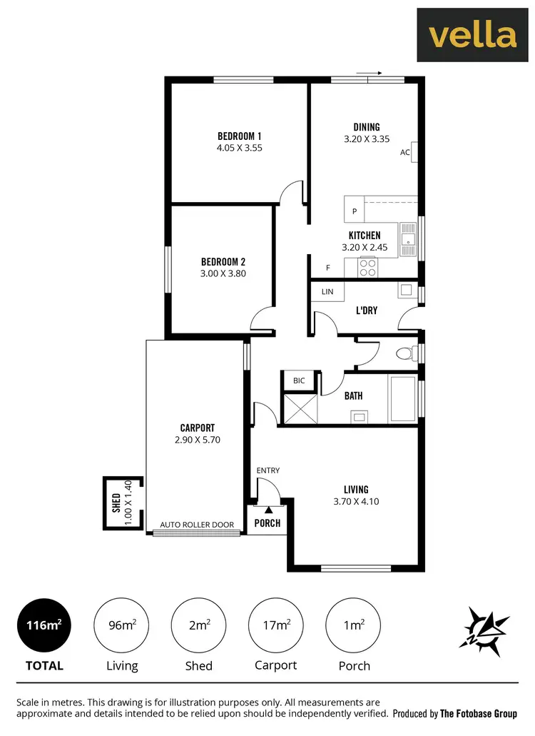 Floorplan of Homely house listing, 1 Dickson Court, Windsor Gardens SA 5087