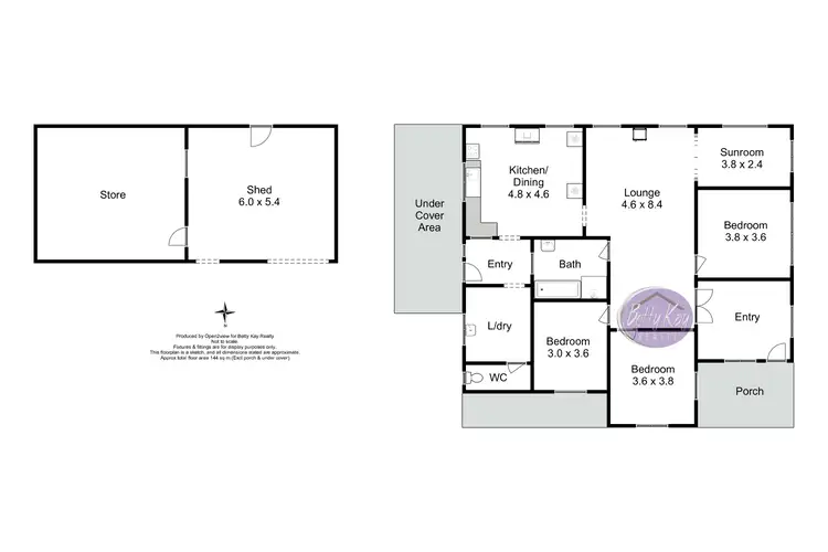 Floorplan of Homely rural property listing, 2277 Trowutta Road, Trowutta TAS 7330