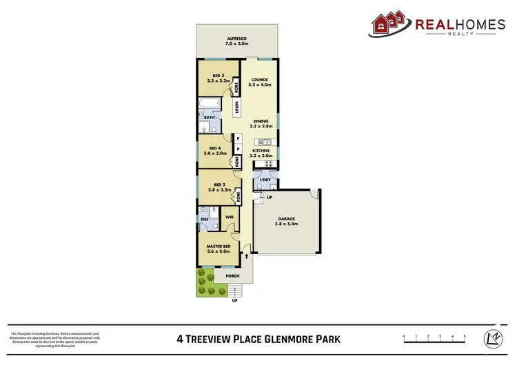 Floorplan of Homely house listing, 4 Treeview Place, Glenmore Park NSW 2745