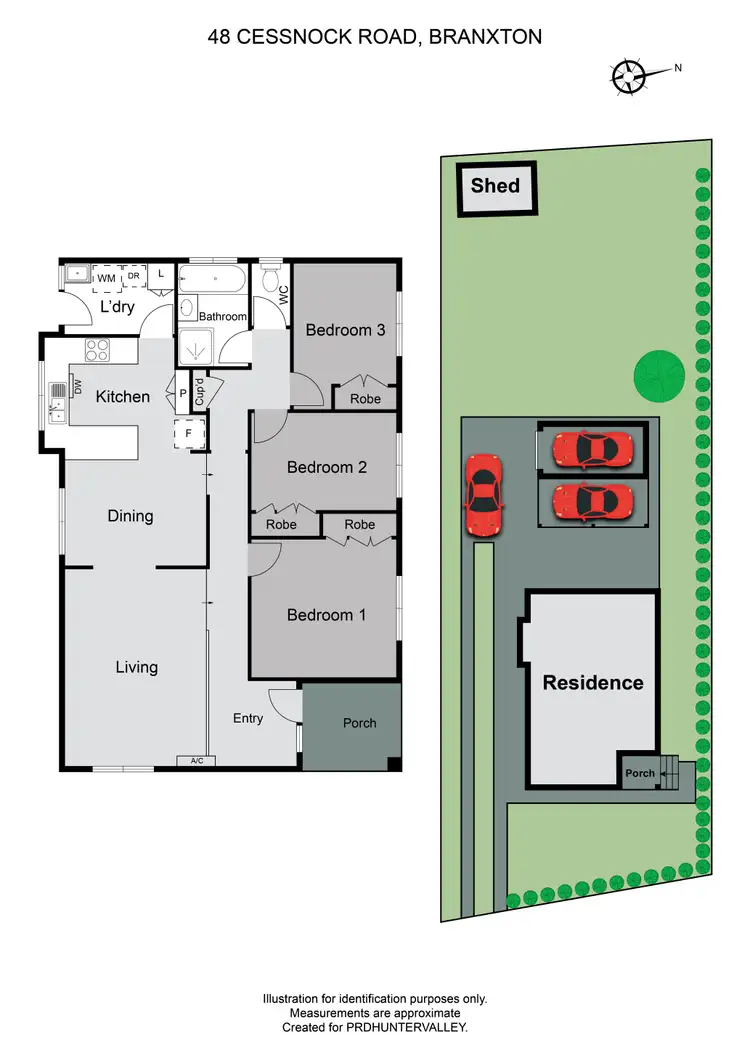 Floorplan of Homely house listing, 48 Cessnock Road, Branxton NSW 2335