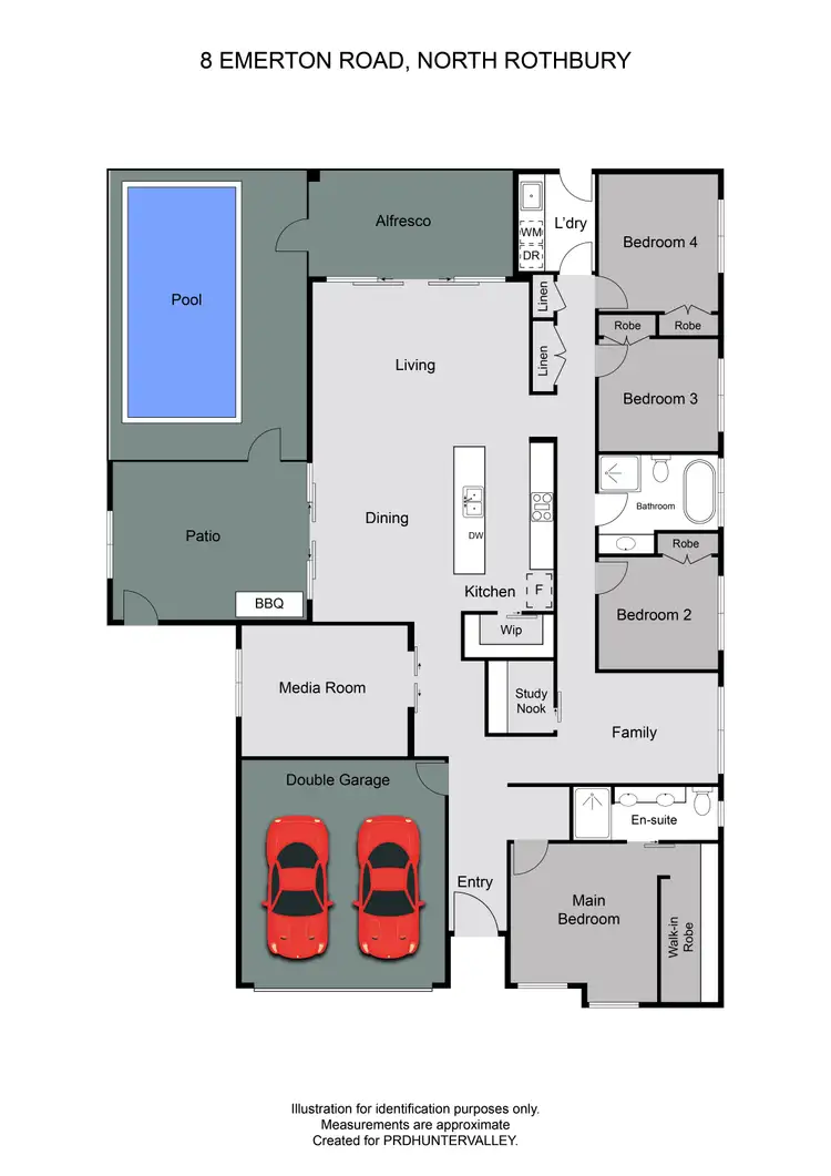 Floorplan of Homely house listing, 8 Emerton Road, North Rothbury NSW 2335
