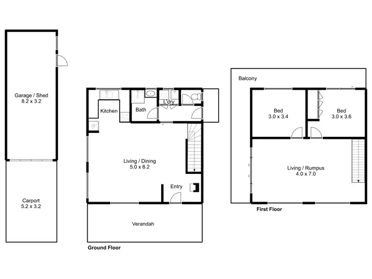 Floorplan of Homely house listing, 24 Village Way, Macs Cove VIC 3723