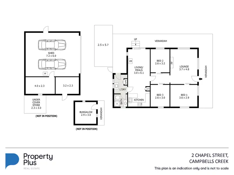 Floorplan of Homely house listing, 2 Chapel Street, Campbells Creek VIC 3451