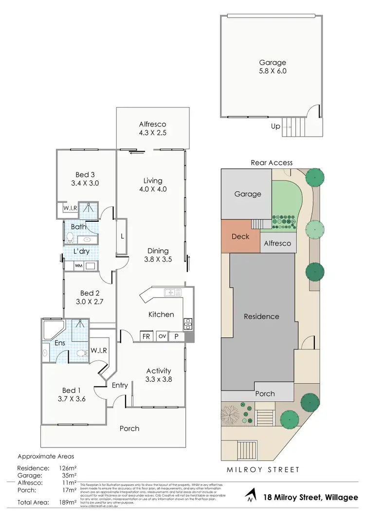 Floorplan of Homely house listing, 18 Milroy St, Willagee WA 6156