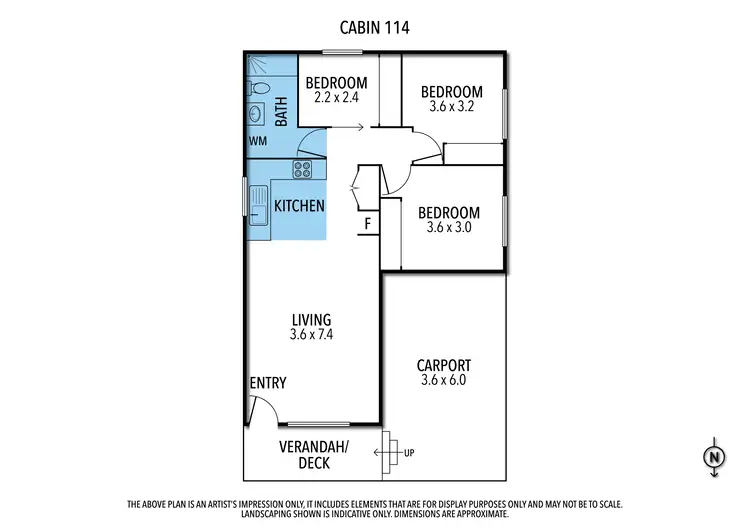 Floorplan of Homely unit listing, Address available on request