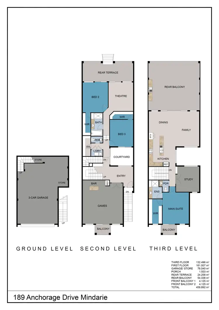 Floorplan of Homely house listing, 189 Anchorage Drive, Mindarie WA 6030