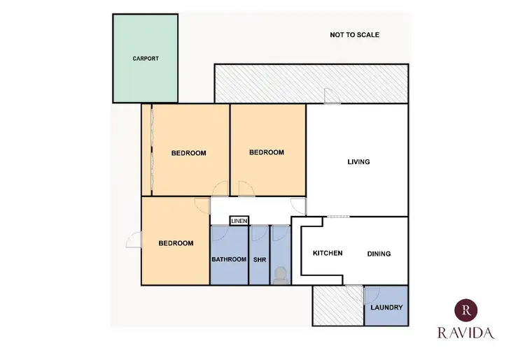 Floorplan of Homely house listing, 14A CHURCH STREET, Beechworth VIC 3747