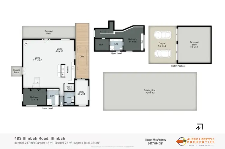 Floorplan of Homely house listing, 483 Illinbah Road, Illinbah QLD 4275