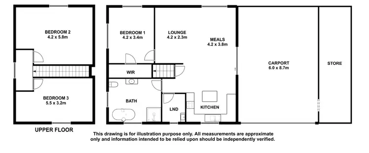 Floorplan of Homely house listing, 5 Francis Terrace East, Tarpeena SA 5277