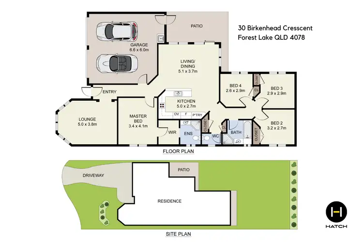 Floorplan of Homely house listing, 30 Birkenhead Crescent, Forest Lake QLD 4078