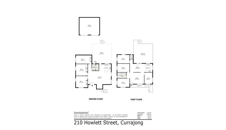 Floorplan of Homely house listing, 210 Howlett Street, Currajong QLD 4812