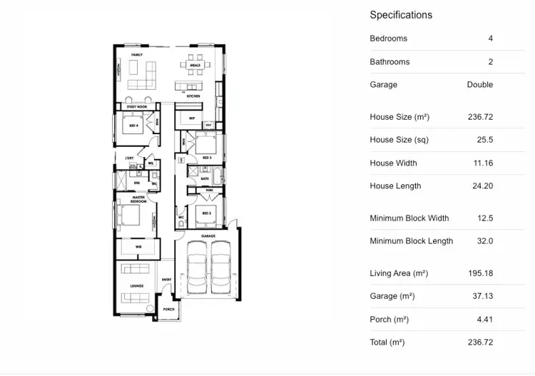 Floorplan of Homely house listing, Address available on request