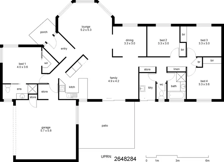 Floorplan of Homely house listing, 8 Rene Court, Cashmere QLD 4500