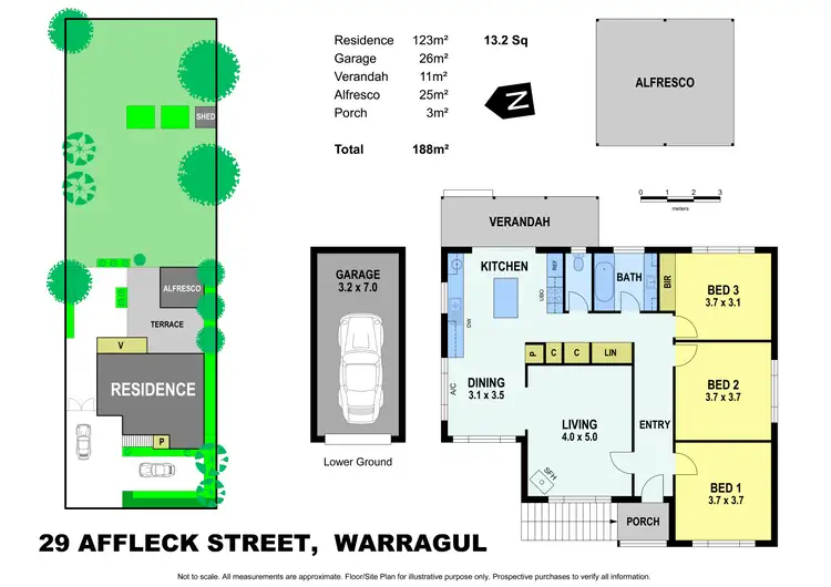 Floorplan of Homely house listing, 29 Affleck Street, Warragul VIC 3820