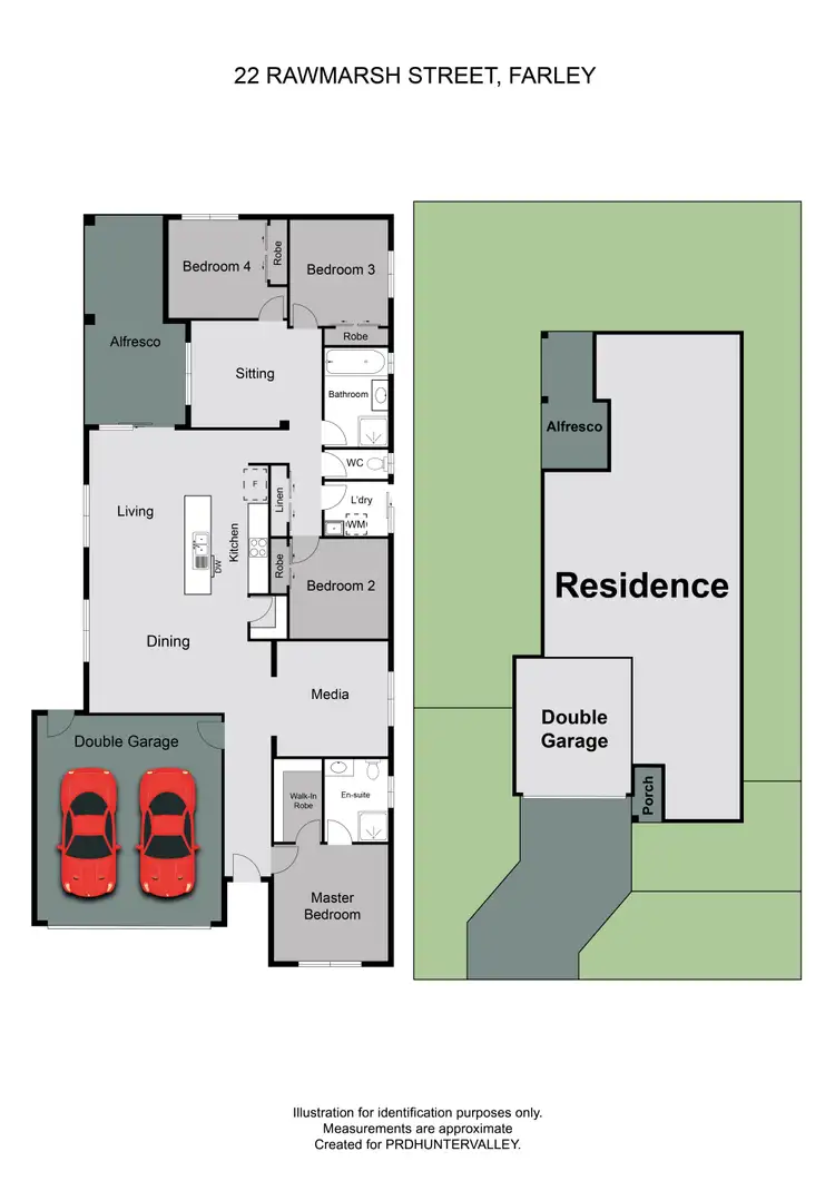 Floorplan of Homely house listing, 22 Rawmarsh Street, Farley NSW 2320