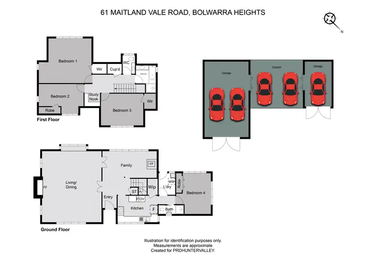 Floorplan of Homely house listing, 61 Maitland Vale Road, Bolwarra Heights NSW 2320
