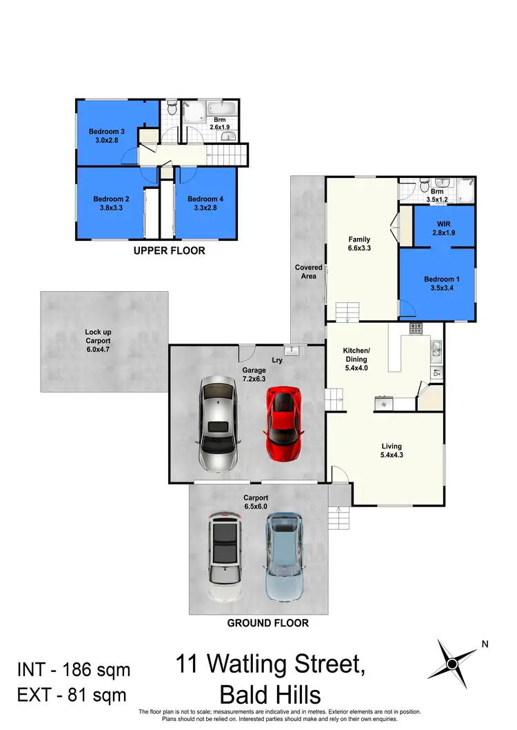 Floorplan of Homely house listing, 11 WATLING STREET, Bald Hills QLD 4036
