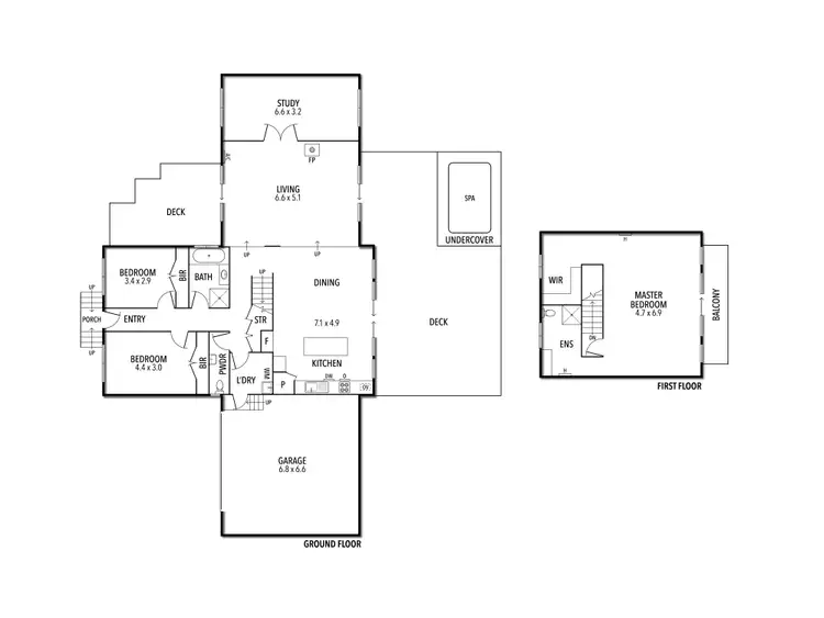 Floorplan of Homely house listing, 19 The Dress Circle, Mountain Bay VIC 3723
