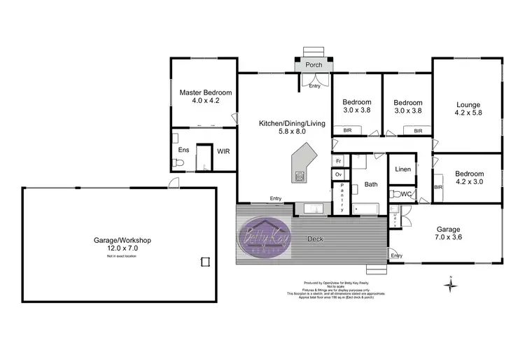 Floorplan of Homely house listing, 65 Mauds Road, Scotchtown TAS 7330