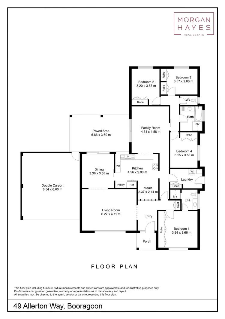 Floorplan of Homely house listing, 49 Allerton Way, Booragoon WA 6154