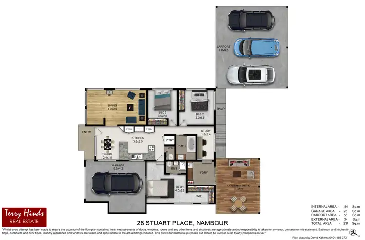 Floorplan of Homely house listing, 28 Stuart Place, Nambour QLD 4560