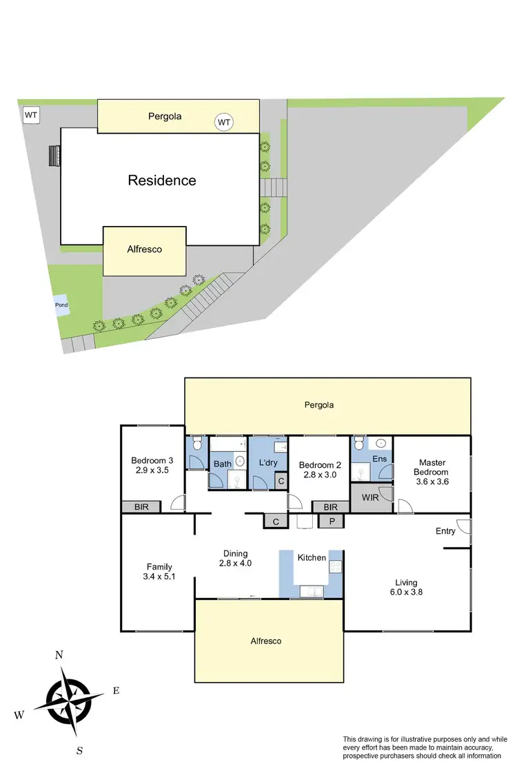 Floorplan of Homely house listing, 13 Belmont Court, Carrum Downs VIC 3201