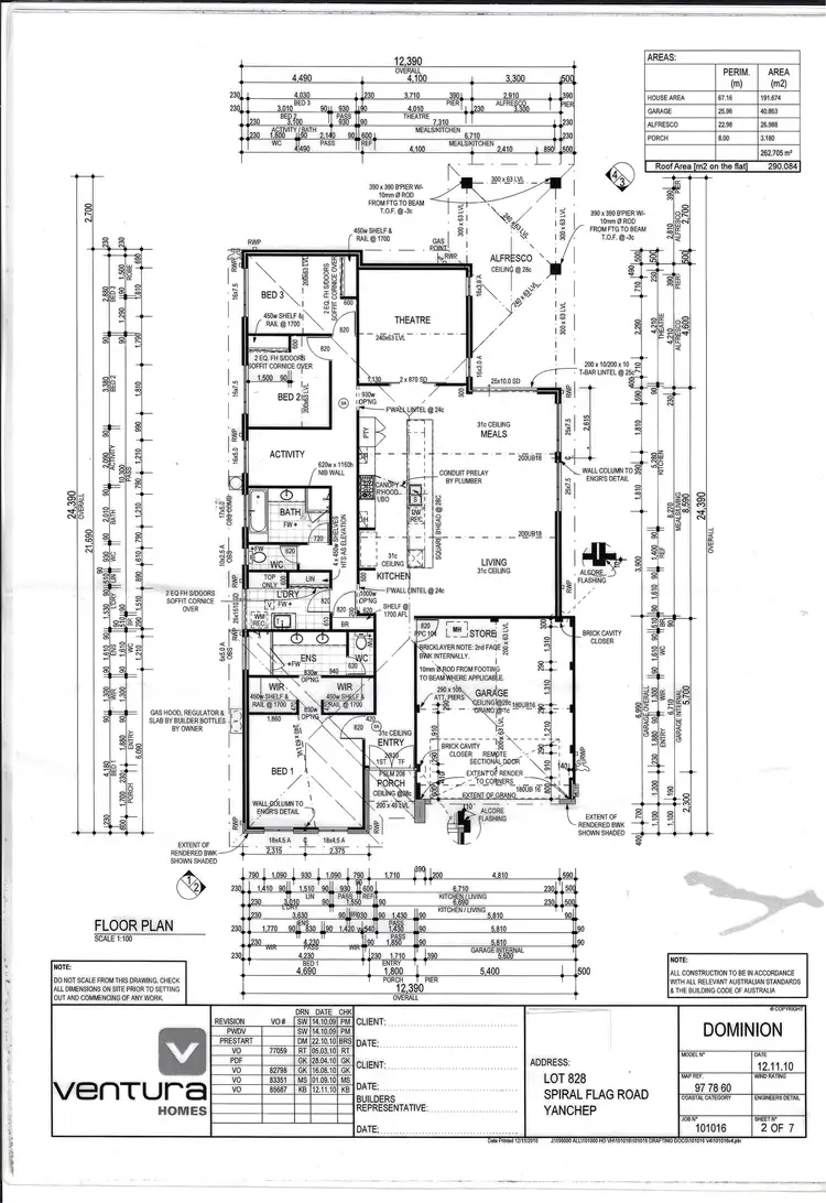 Floorplan of Homely house listing, 21 Spiral Flag Road, Yanchep WA 6035