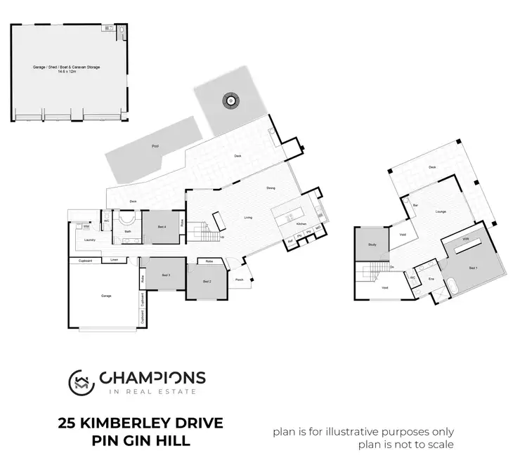 Floorplan of Homely house listing, 25 Kimberley Drive, Innisfail QLD 4860