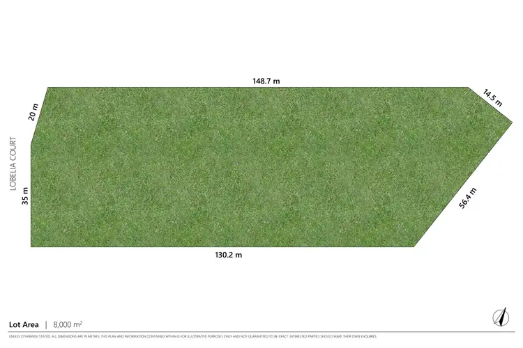 Floorplan of Homely land listing, 11-15 Lobelia Court, New Beith QLD 4124