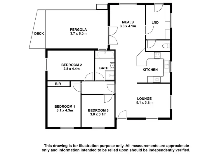 Floorplan of Homely house listing, 3 Mawson Avenue, Mount Gambier SA 5290