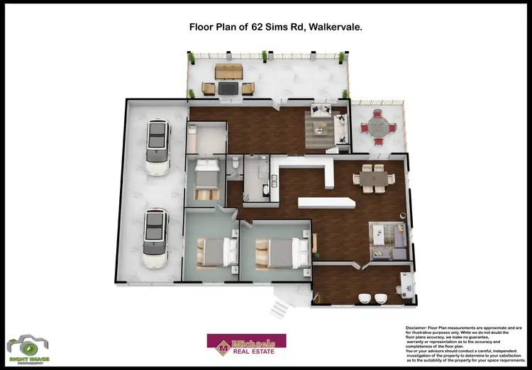 Floorplan of Homely house listing, 62 Sims Road, Walkervale QLD 4670