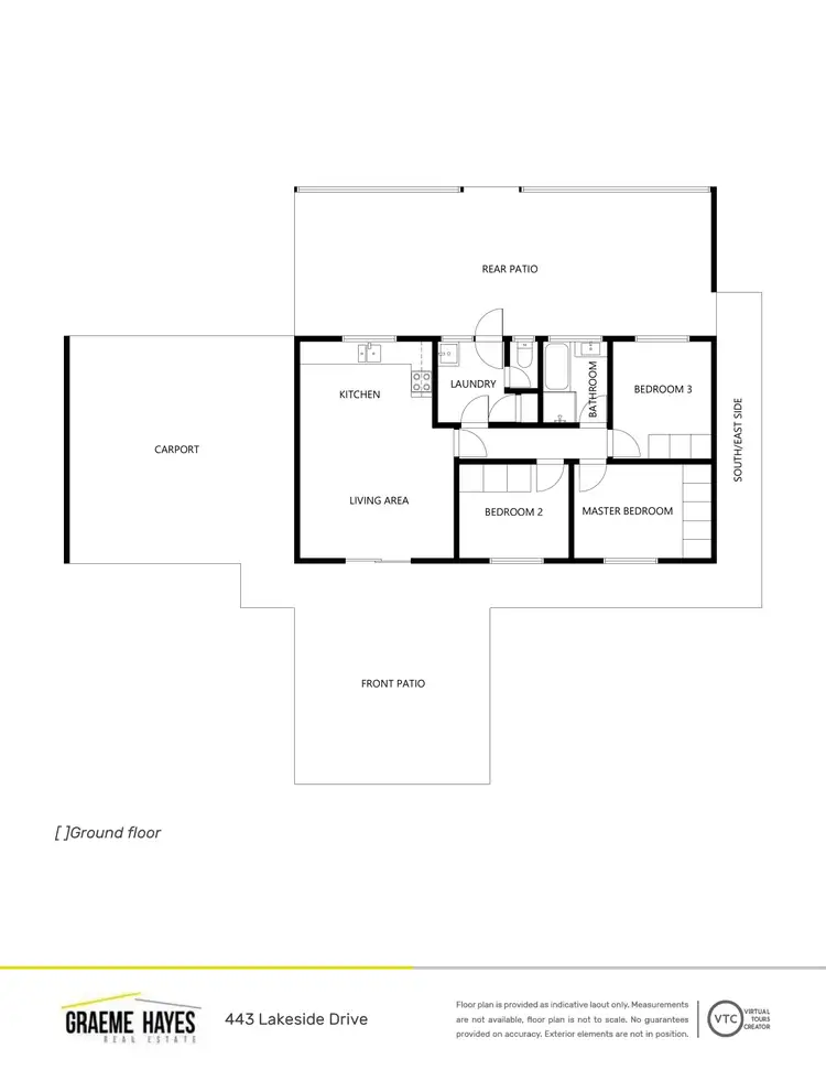 Floorplan of Homely rural property listing, 443 Lakeside Drive, Lake Boga VIC 3584