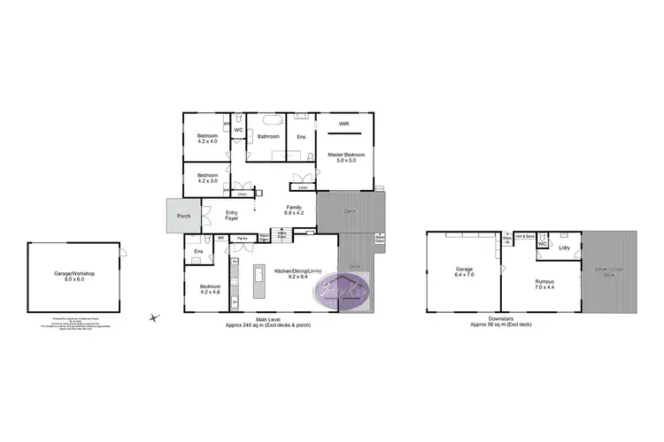 Floorplan of Homely house listing, 56 Amaroo Drive, Edgcumbe Beach TAS 7321