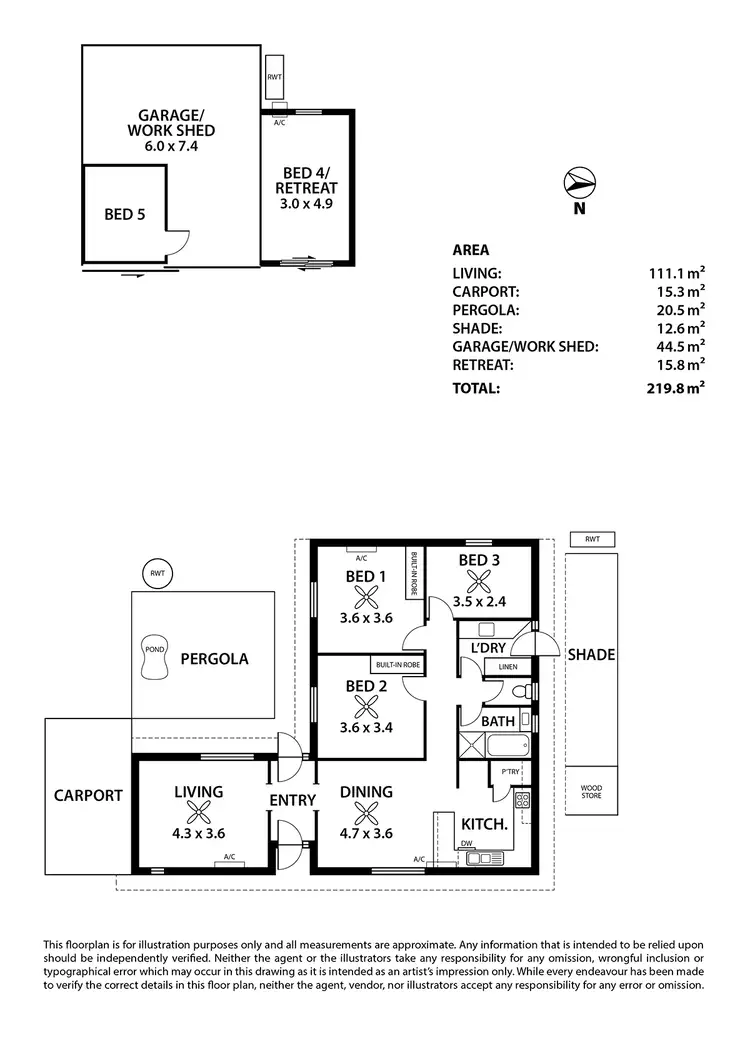 Floorplan of Homely house listing, 209 Swanport Road, Murray Bridge SA 5253