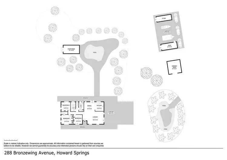 Floorplan of Homely house listing, 288 Bronzewing Avenue, Howard Springs NT 835