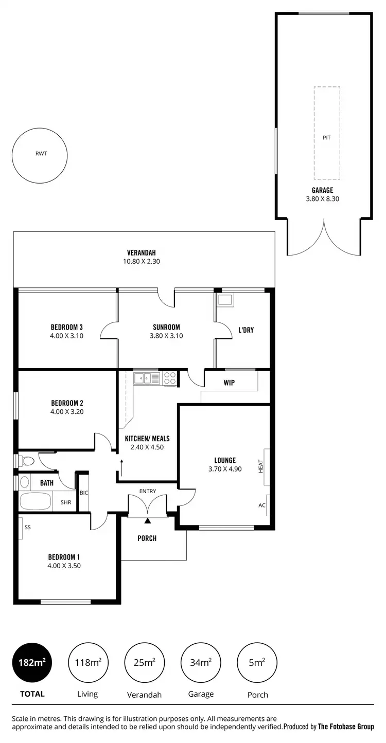 Floorplan of Homely house listing, 4 Seaview Grove, Blair Athol SA 5084
