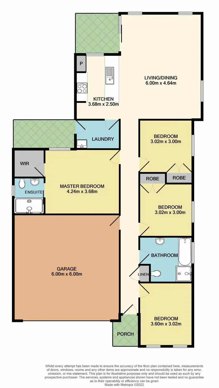 Floorplan of Homely house listing, 6 Barbara Court, Rutherford NSW 2320