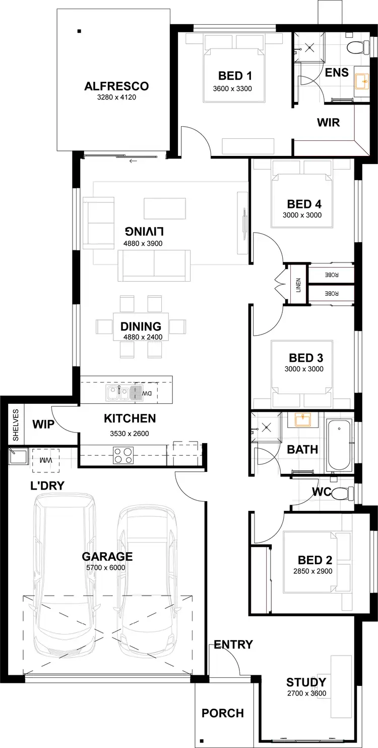 Floorplan of Homely house listing, Address available on request