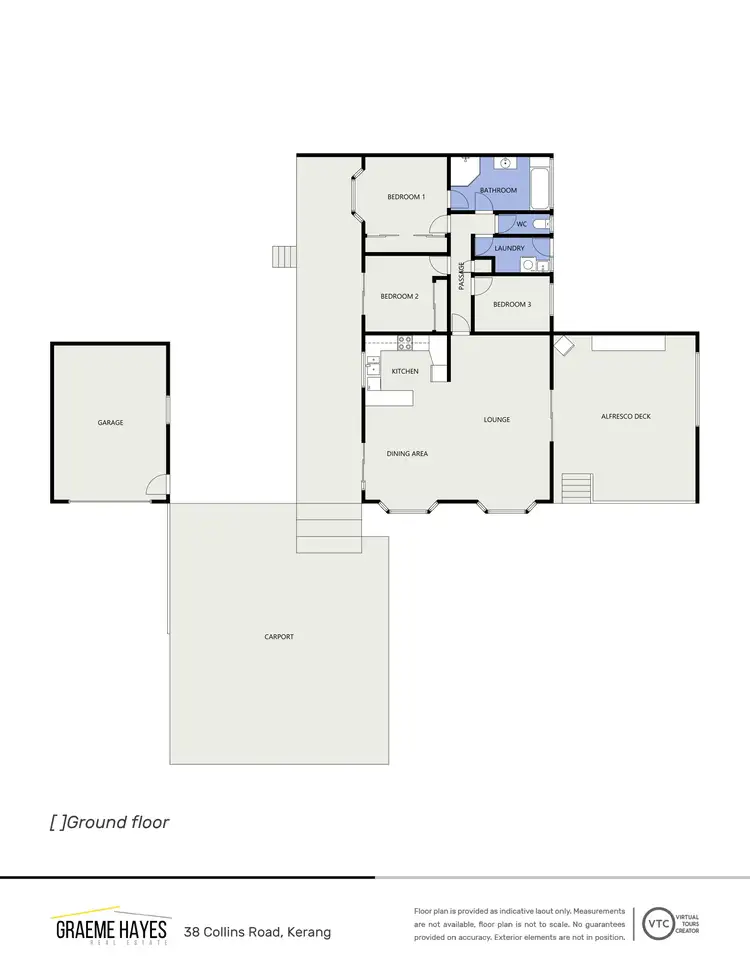 Floorplan of Homely house listing, 38 Collins Road, Kerang VIC 3579