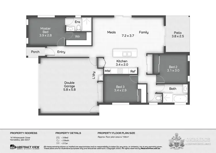 Floorplan of Homely house listing, 16 Winterpeak Close, Yarrabilba QLD 4207