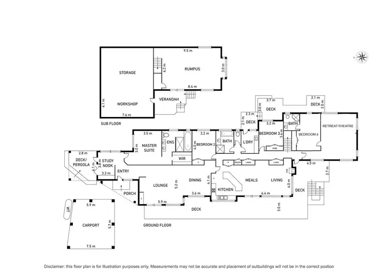 Floorplan of Homely house listing, 13 Knapton Avenue, Beaconsfield Upper VIC 3808