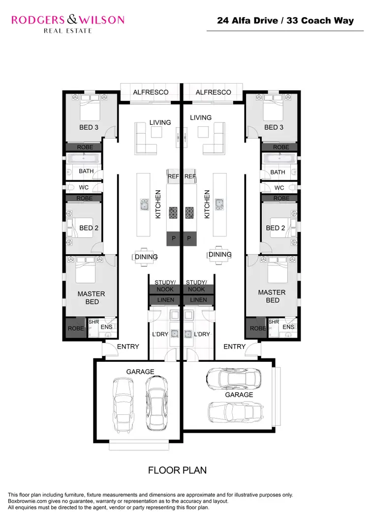 Floorplan of Homely house listing, 33 Coach Way, Upper Coomera QLD 4209