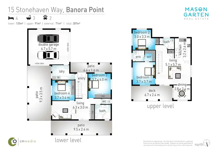Floorplan of Homely house listing, 15 Stonehaven Way, Banora Point NSW 2486