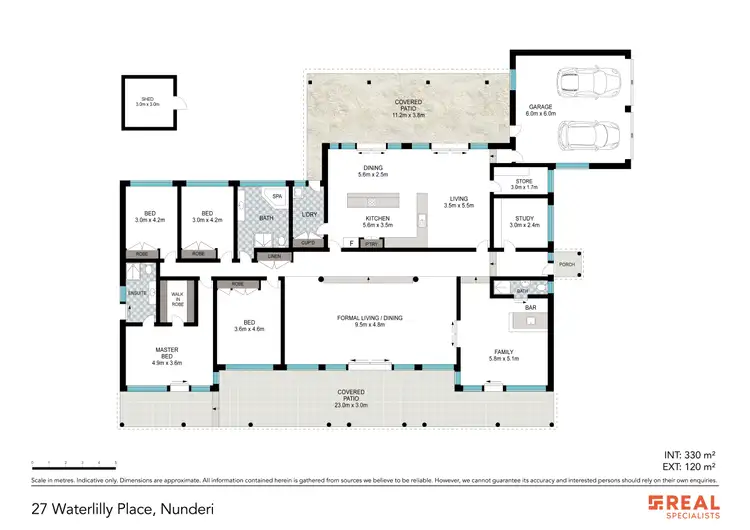 Floorplan of Homely house listing, 27 Waterlily Close, Nunderi NSW 2484